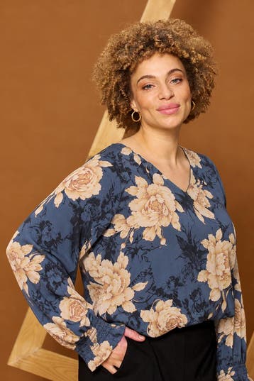 ZHENZI blouse lange mouw Maat:, Verzenden, Nieuw, Overige kleuren