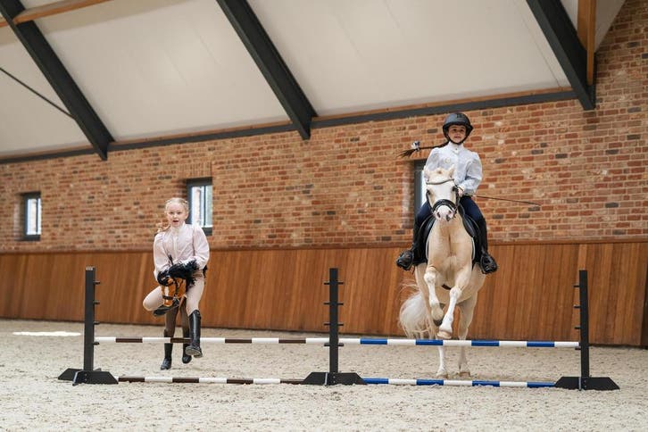 Mini Jump hindernisset – voor pony’s, stokpaardjes en honden, Dieren en Toebehoren, Paarden en Pony's | Overige Paardenspullen