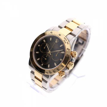 Rolex Daytona 116523; Chronograaf Heren Horloge, Overige merken, Polshorloge, Overige materialen, Ophalen of Verzenden