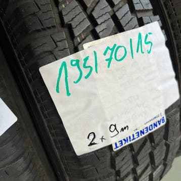 2 x Novex 195-70-15 C Winterbanden 9mm, 15 inch, Band(en), 195 mm, Bestelwagen