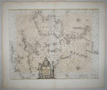 Verenigd Koninkrijk - Britse Eilanden, Kanaal; J. Janssonius, Boeken, Atlassen en Landkaarten, Nieuw