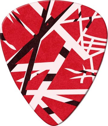 Jim Dunlop Eddie Van Halen Frankenstein plectrum 0.73 mm, Muziek en Instrumenten, Ophalen of Verzenden, Nieuw, Elektrische gitaar