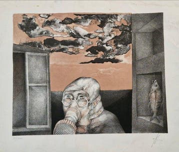 Günther Filus (1935-2012) - Giftwolke (Poison Cloud)