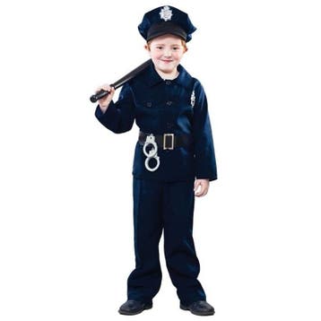 Voordelig politie kostuum kinderen - Politie kleding, Ophalen of Verzenden, Nieuw