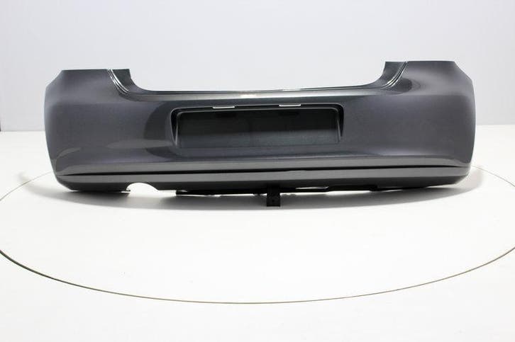 Achterbumper +Uitlaatgat Volkswagen Polo 6R PEPPERGREY (LD7R, Auto-onderdelen, Carrosserie en Plaatwerk, Nieuw, Volkswagen, Achter