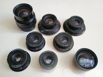 Agfa, Gevaert, Staeble Repromaster diverse proceslenzen of, Nieuw