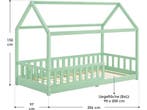 Juskys Marli - Kinderbed - 90 x 200 cm - Valbeveiliging -, Verzenden, Nieuw