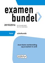 Examenbundel Havo scheikunde 2015/2016 9789006636413, Boeken, Schoolboeken, Verzenden, Gelezen, J.R. van der Vecht
