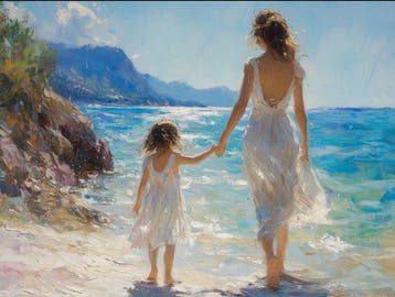 Irina Collins (XX) - Steps in the sand