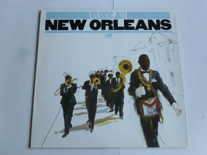 Atlantic Jazz - New Orleans (LP), Cd's en Dvd's, Vinyl | Jazz en Blues, Zo goed als nieuw, Ophalen of Verzenden