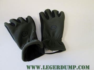 Outdoor fleece gloves polsmof groen zwart (Handschoenen), Ophalen of Verzenden, Nieuw