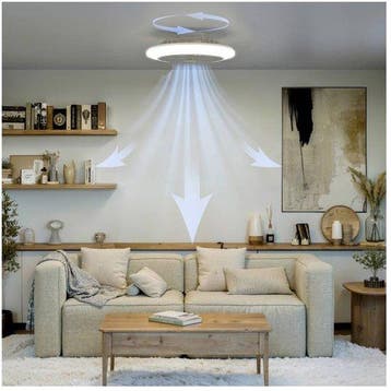 Philips Amigo Plafondventilator - Ingebouwde LED-lamp - Wit, Ophalen of Verzenden, Nieuw