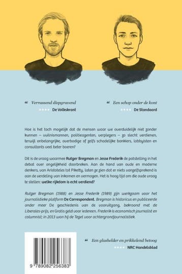 Waarom vuilnismannen meer verdienen dan bankiers, Boeken, Verzenden, Gelezen, Rutger Bregman