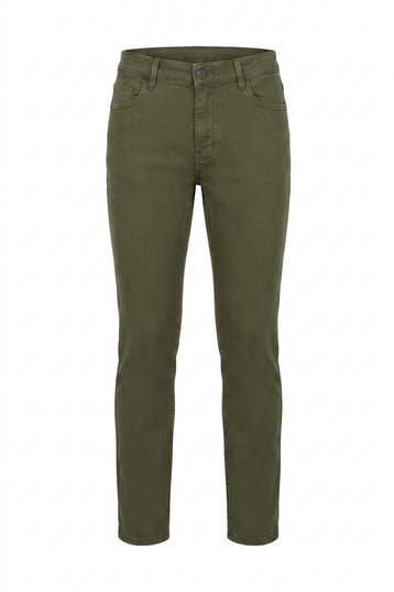 Armedangels Broek Jongens in maat 104 Groen, Verzenden, Zo goed als nieuw, Armedangels, Jongen of Meisje