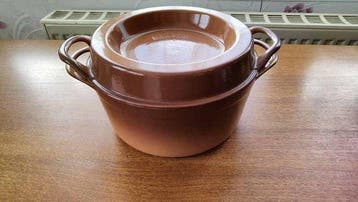 Le Creuset Cousances- Cocotte Doufeu - fonte émaillée.