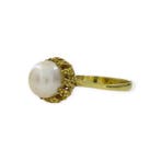Ring - 18 karaat Geel goud - Perla, Nieuw