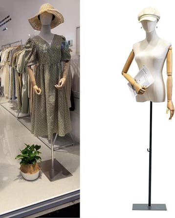 Modepop Zwart - Incl. Houten Kop | 52% Korting, Ophalen of Verzenden