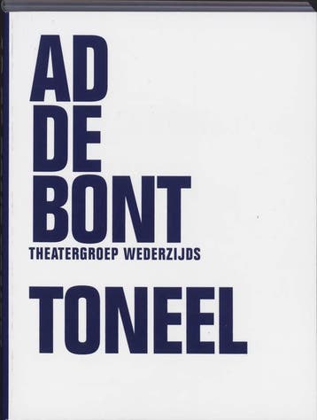 Toneel - A. de Bont 9789064036187, Verzenden, Gelezen, A. de Bont