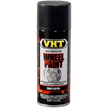 VHT WHEEL PAINT - Satin black (zijdeglans zwart), Verzenden, Nieuw