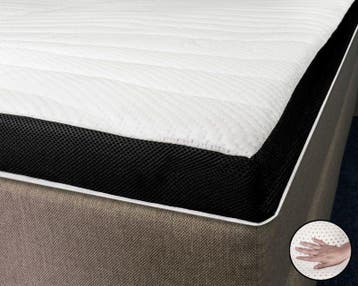 Excellent Latex Topper Bamboo hoes - 120 x 200, Nieuw