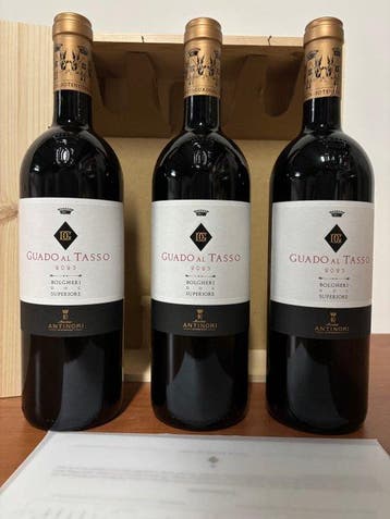 2023 Guado al Tasso Antinori - Bolgheri Superiore - 3, Nieuw