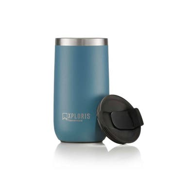 Tupperware Xploris Isobeker 350 ml Blauw, Huis en Inrichting, Keuken | Tupperware, Ophalen of Verzenden, Nieuw, Blauw