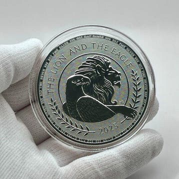 Verenigd Koninkrijk. 10 Pounds 2025 Great Britain 5 oz Lion