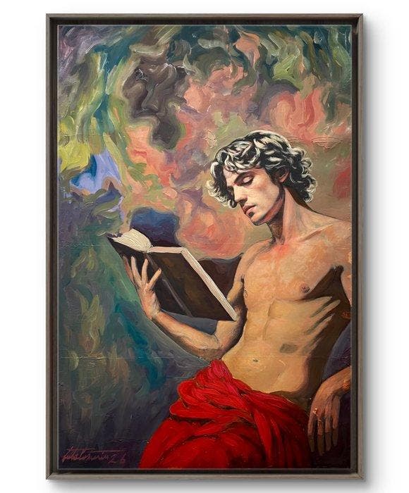 Cosmin Marian Guta (1994) - “Susurros de las Musas”, Antiek en Kunst, Kunst | Schilderijen | Modern