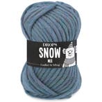 DROPS Snow / Eskimo Mix - 84 pauwblauw - Wol Garen, Ophalen of Verzenden, Nieuw