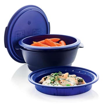 Tupperware Micro Urban Family, Huis en Inrichting, Keuken | Tupperware, Ophalen of Verzenden, Nieuw, Blauw