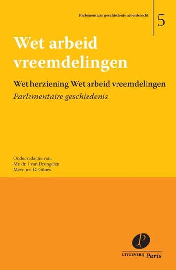 Wet Herziening Wet Arbeid Vreemdelingen |  | Nieuw, Ophalen of Verzenden, Nieuw