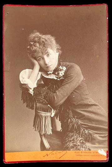 Nadar (1820–1910) - Original 19th-Century Cabinet Card of