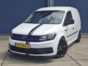 Volkswagen Caddy 2.0 TDI L1H1 BMT Trendline, Stof, Gebruikt, Volkswagen, Wit