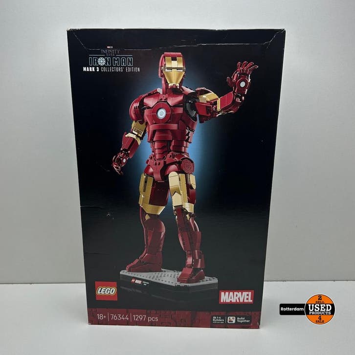 LEGO Marvel Iron Man Mark 3 Verzameleditie 76344, Antiek en Kunst, Antiek | Speelgoed, Verzenden
