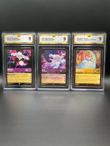Disney - 3 Graded card - Disney Lorcana Lorcana Graded Card, Nieuw