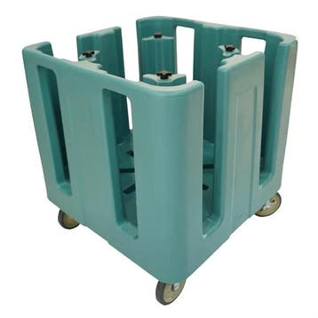 Cambro Compact verstelbare schotel caddy| Leiblauw, Verzenden, Nieuw in verpakking