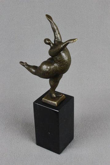 Milo (1910-1978) - sculptuur, Dancing Lady - 32 cm -