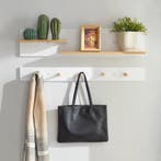 2dekans | Laodikya Home 2-delige wandkapstok met planken en, Ophalen of Verzenden, Zo goed als nieuw