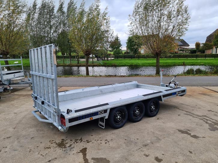 Professionele aanhanger Hulco Terrax-3 3500KG Tridem, Auto diversen, Aanhangers en Bagagewagens, Nieuw