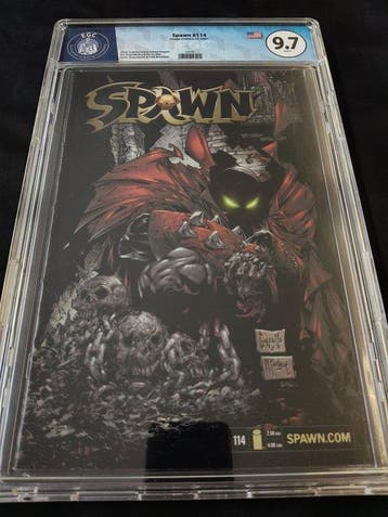Spawn #114 - EGC 9.7 - The Bridge, part 1 - 1 Graded comic -, Boeken, Nieuw