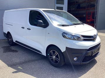 Toyota ProAce Worker 2.0 125 pk L3 Adapt.Cruise/ Standkachel, Gebruikt, Leder en Stof, Wit, Toyota