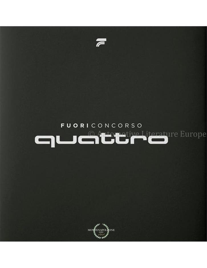 FUORI CONCORSO, QUATTRO, Boeken, Auto's | Boeken, Audi