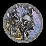 Niue. 5 Dollars 2022 themis Goddesis of Justice 2 Oz (Zonder