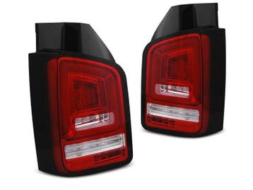 VW T5 LED achterlicht units met dynamisch knipperlicht White, Verzenden, Nieuw, Volkswagen