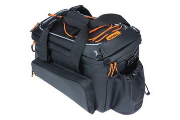 Basil Basil Miles Tarpaulin XL Pro MIK Fietstas – Black/Oran, Verzenden, Nieuw