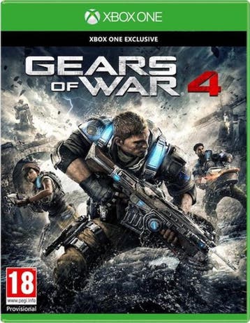 Gears of War 4 (Xbox One Games), Spelcomputers en Games, Ophalen of Verzenden, Zo goed als nieuw