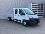 Opel Movano 2.2 140 pk DC Dubbel Cabine Open Laadbak/ 7 Pers, Stof, Gebruikt, Wit, Onderhoudsboekje