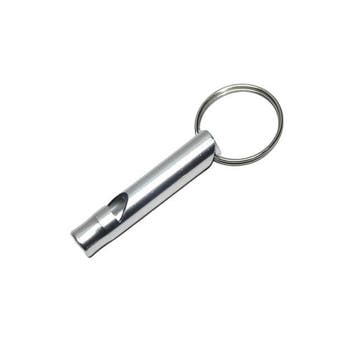 Sleutelhanger met fluitje - Zilver, Ophalen of Verzenden, Nieuw