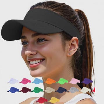 Lichtgewicht Sneldrogende Zonneklep voor Dames - Perfect voo, Kleding | Dames, Hoeden en Petten, Verzenden, Nieuw