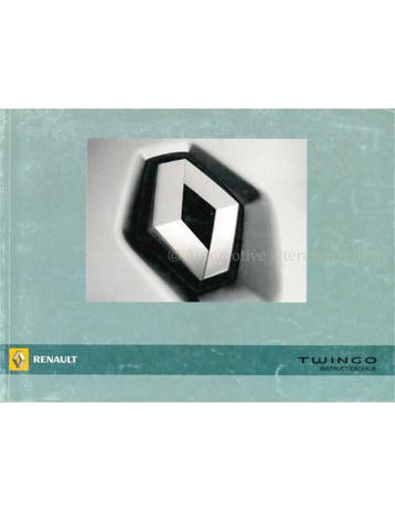 2007 RENAULT TWINGO INSTRUCTIEBOEKJE NEDERLANDS